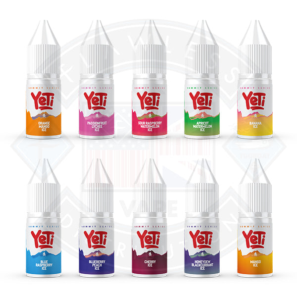 Yeti Summit Series Salt Nicotine 10ml (20mg) — Flawless UK Vape  Distribution Ltd
