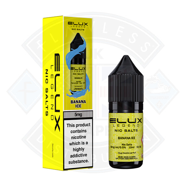 5mg nicotine vape juice Elux Legend Nic Salt