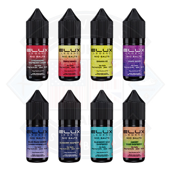 Elux Legend Nic Salt - 5mg Flawless UK Vape Distribution Ltd Elux Legend Nic Salt - 5mg Flawless UK Vape Distribution Ltd