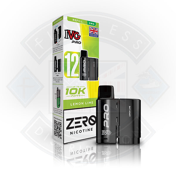 IVG PRO 12 Refill Pod 2ml ZERO NICOTINE Flawless UK Vape Distribution Ltd IVG PRO 12 Refill Pod 2ml ZERO NICOTINE Flawless UK Vape Distribution Ltd