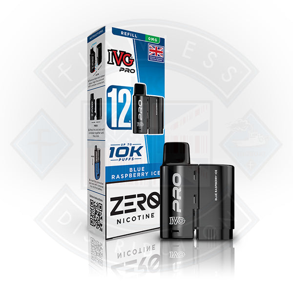 IVG PRO 12 Refill Pod 2ml ZERO NICOTINE Flawless UK Vape Distribution Ltd IVG PRO 12 Refill Pod 2ml ZERO NICOTINE Flawless UK Vape Distribution Ltd