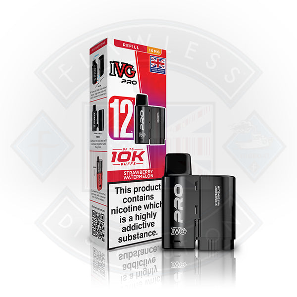 IVG PRO 12 Refill Pod 2ml 10mg Flawless UK Vape Distribution Ltd IVG PRO 12 Refill Pod 2ml 10mg Flawless UK Vape Distribution Ltd