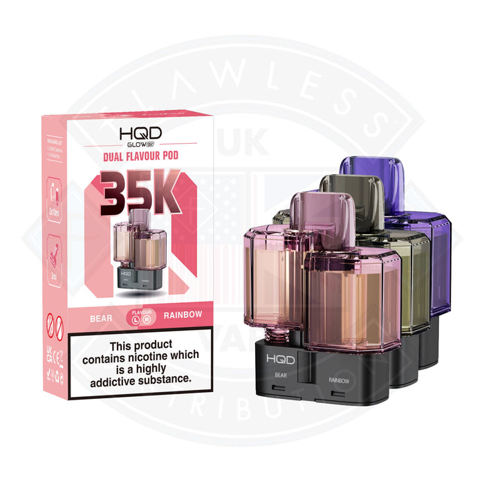 HQD Glow Air 35K Refill Pods
