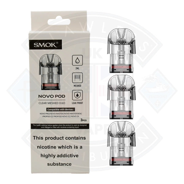 Smok Novo Pods Meshed 2ml/3pcs