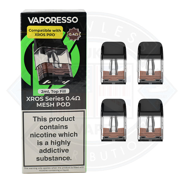 Vaporesso Xros Series Replacement Pod 2ml/4pcs