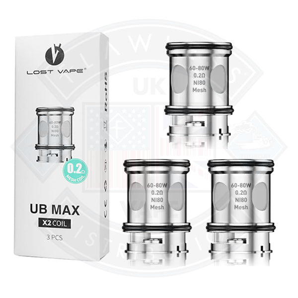 Lost Vape UB Max Replacement Coils 3pack Flawless UK Vape Distribution Ltd Lost Vape UB Max Replacement Coils 3pack Flawless UK Vape Distribution Ltd