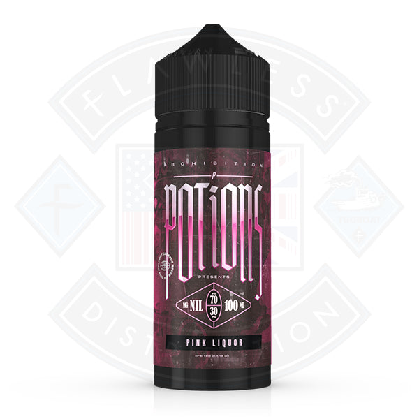 Prohibition Potions - Pink Liquor 0mg 100ml Shortfill