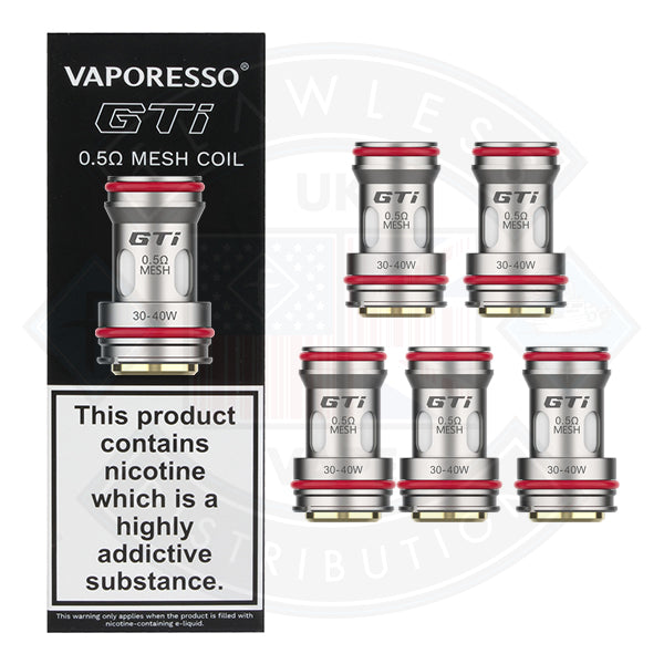 Vaporesso GTi Replacement Mesh Coils/5 Pack