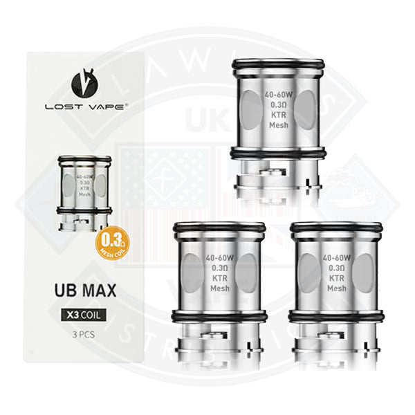 Lost Vape UB Max Replacement Coils 3pack