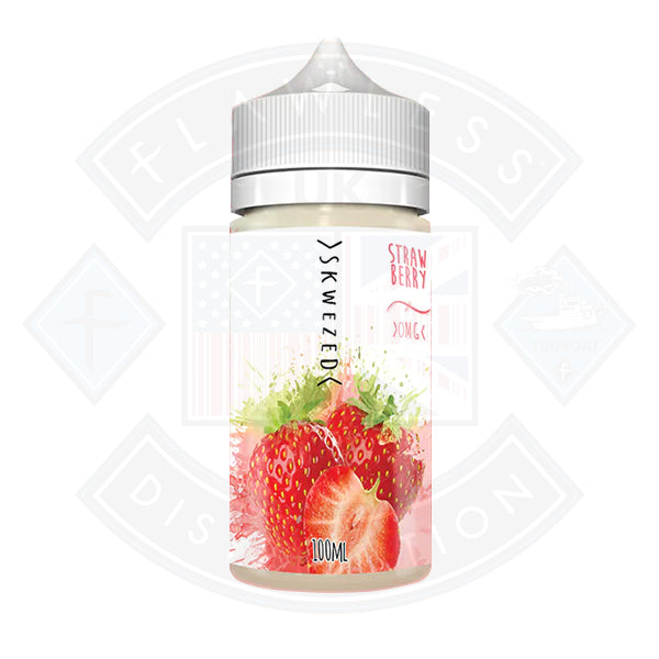 Skwezed -Strawberry 0mg 100ml Shortfill