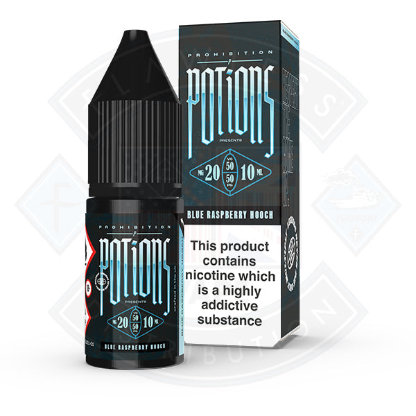 Prohibition Potions - Blue Raspberry Hooch Salt 10ml E-liquid