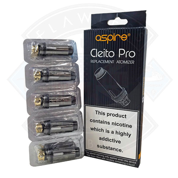Aspire Cleito Pro Coils Replacement Atomizer 5 pack 0.5ohm