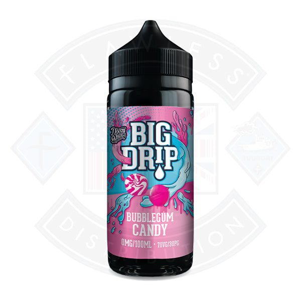 Doozy Vape - Big Drip Bubblegum Candy 0mg 100ml Shortfill
