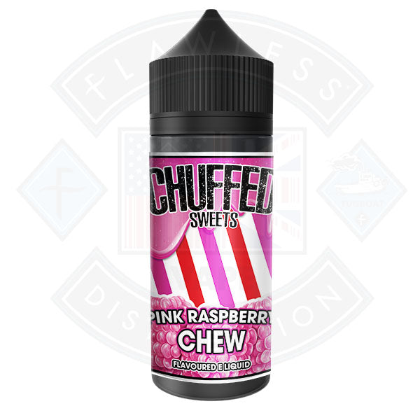 Chuffed  Sweets - Pink Raspberry Chew 0mg 100ml Shortfill E-Liquid