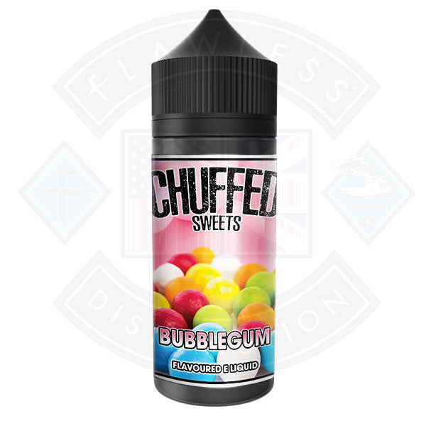 Chuffed  Sweets - Bubblegum 0mg 100ml Shortfill E-Liquid