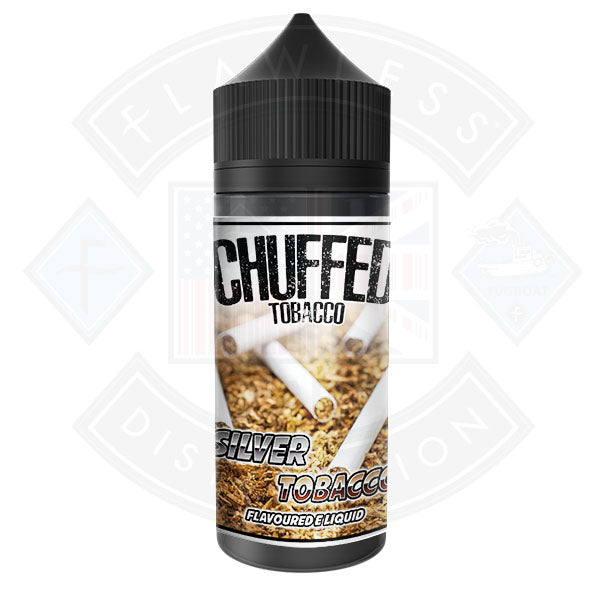 Chuffed Tobacco - Silver Tobacco 0mg 100ml Shortfill E-Liquid