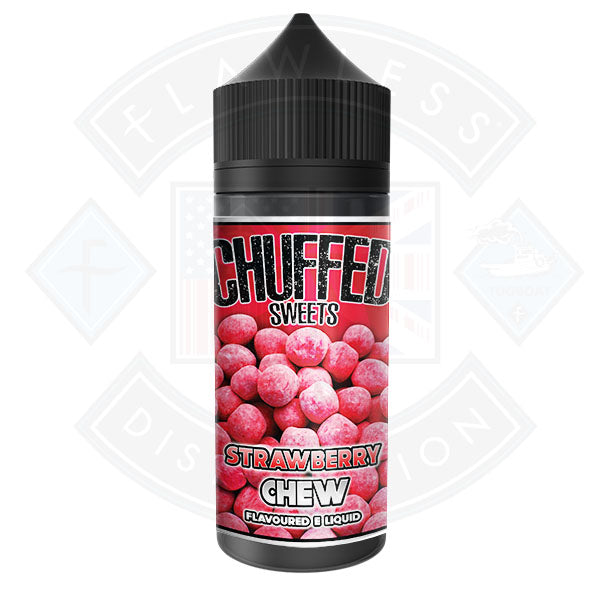 Chuffed Sweets - Strawberry Chew 0mg 100ml Shortfill E-Liquid