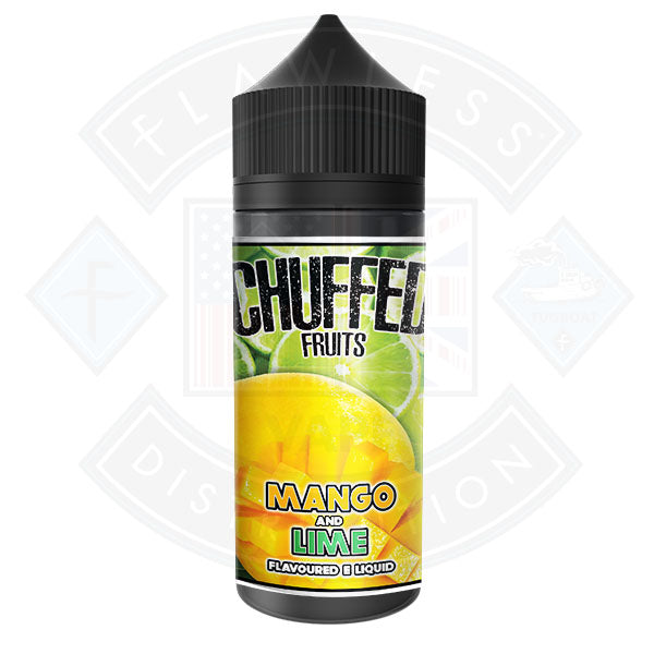 Chuffed  Fruits - Mango & Lime 0mg 100ml Shortfill E-Liquid