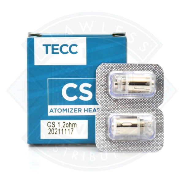 Tecc CS Air Atomizer Heads 1.2 Ohm 2 pack