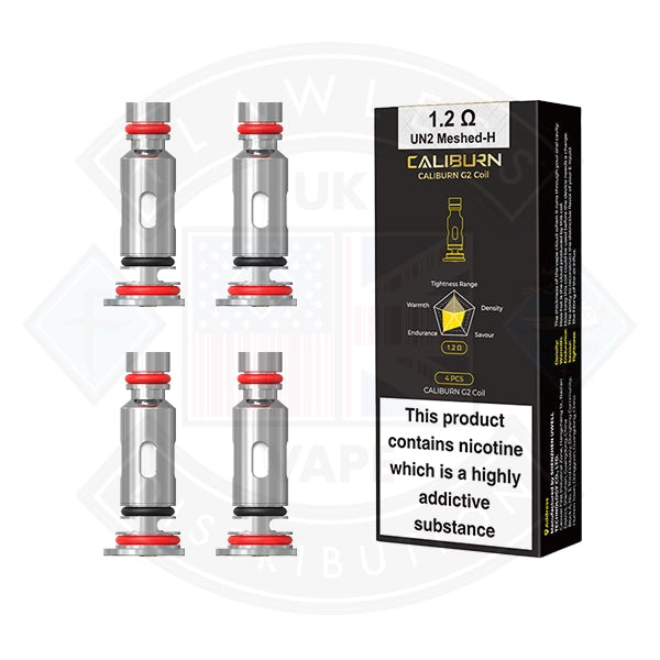 Uwell Caliburn G Coil 4pcs/pack Flawless UK Vape Distribution Ltd Uwell Caliburn G Coil 4pcs/pack Flawless UK Vape Distribution Ltd