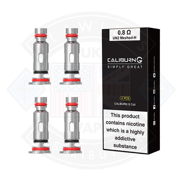 Uwell Caliburn G Coil 4pcs/pack Flawless UK Vape Distribution Ltd Uwell Caliburn G Coil 4pcs/pack Flawless UK Vape Distribution Ltd