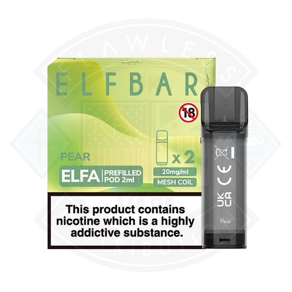 Elfa Pre-filled Pod 2pack Flawless UK Vape Distribution Ltd Elfa Pre-filled Pod 2pack Flawless UK Vape Distribution Ltd