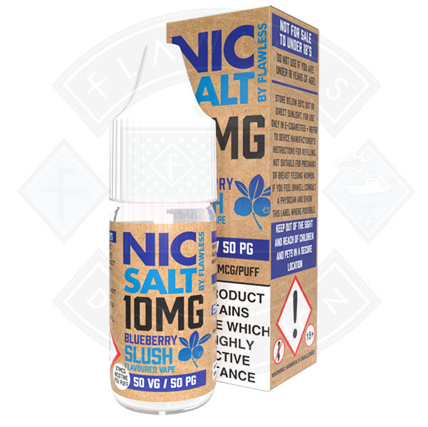 Nic Salt - Blueberry Slush 10ml By Flawless