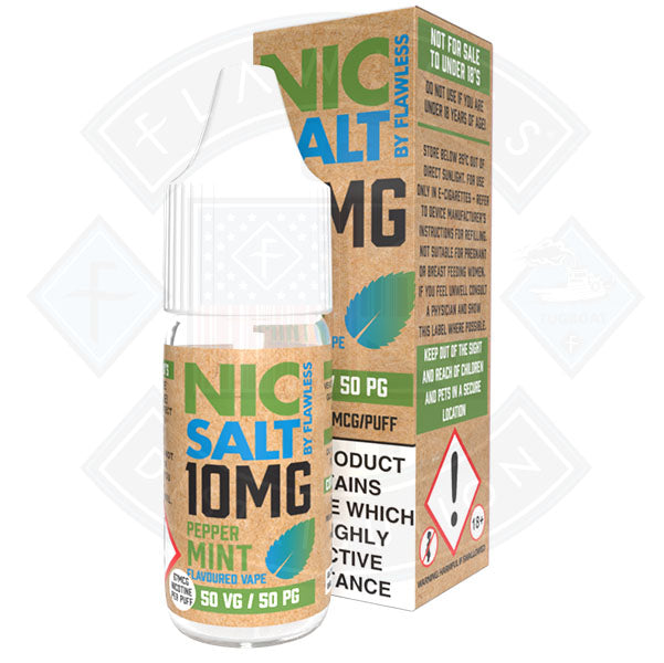 Nic Salt - Peppermint 10ml By Flawless