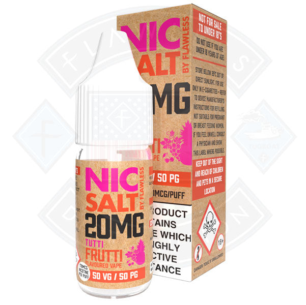 Nic Salt - Tutti Frutti 10ml By Flawless