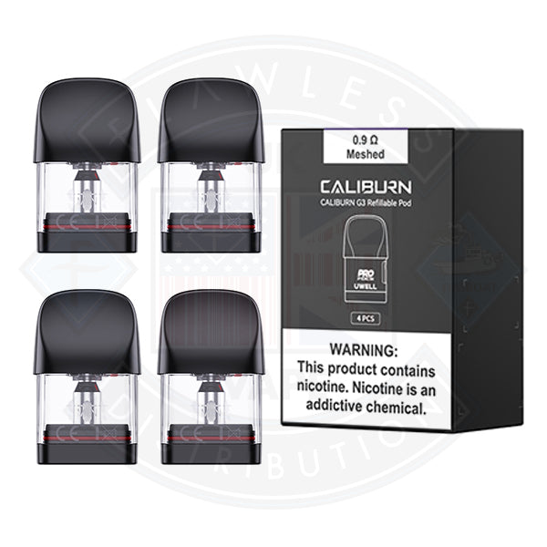 Uwell Caliburn G3 Refillable Pod 4pcs/pack