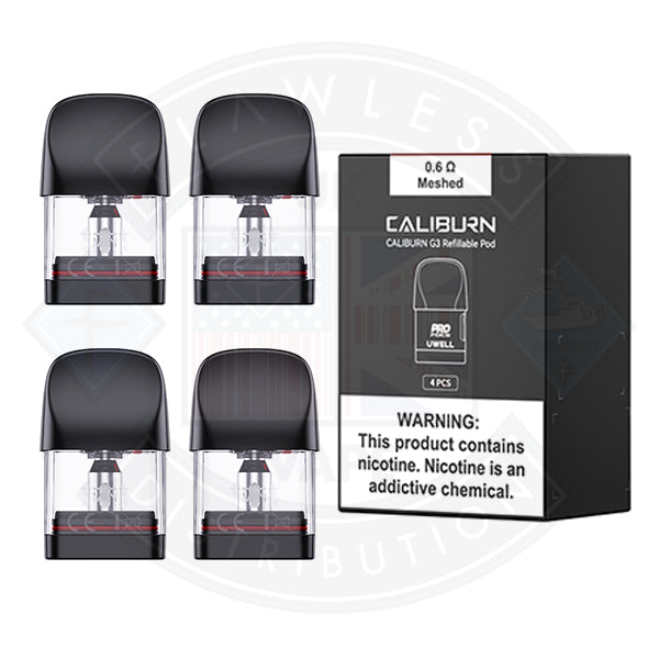 Uwell Caliburn G3 Refillable Pod 4pcs/pack