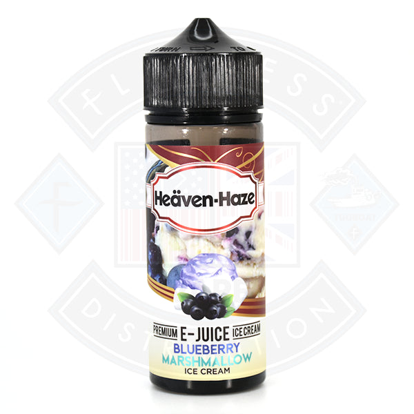 Heaven Haze Blueberry Marshmallow Ice Cream 0mg 100ml Shortfill