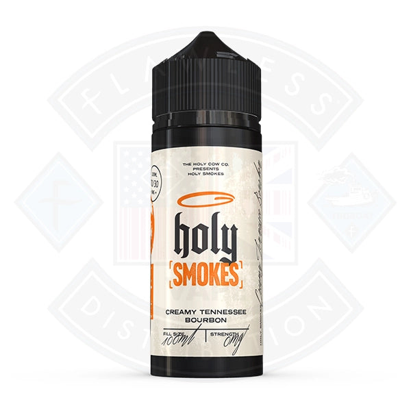 Holy Smokes- Creamy Tennessee Bourbon 0mg 100ml Shortfill