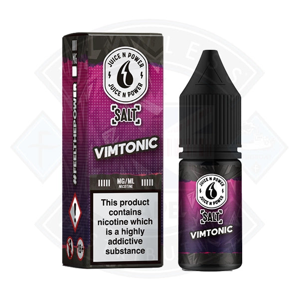 Juice N' Power Vimtonic Salt 10ml — Flawless UK Vape Distribution Ltd