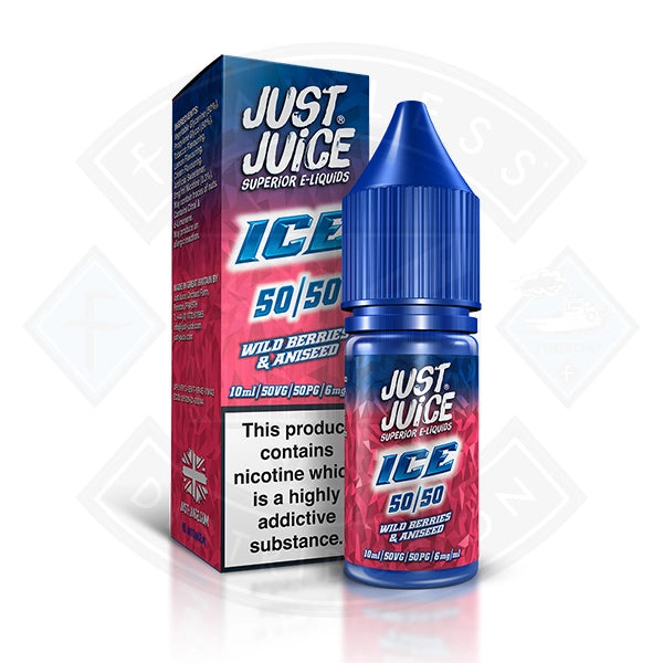 Just Juice Ice Wild Berries and Aniseed 50/50  10ml