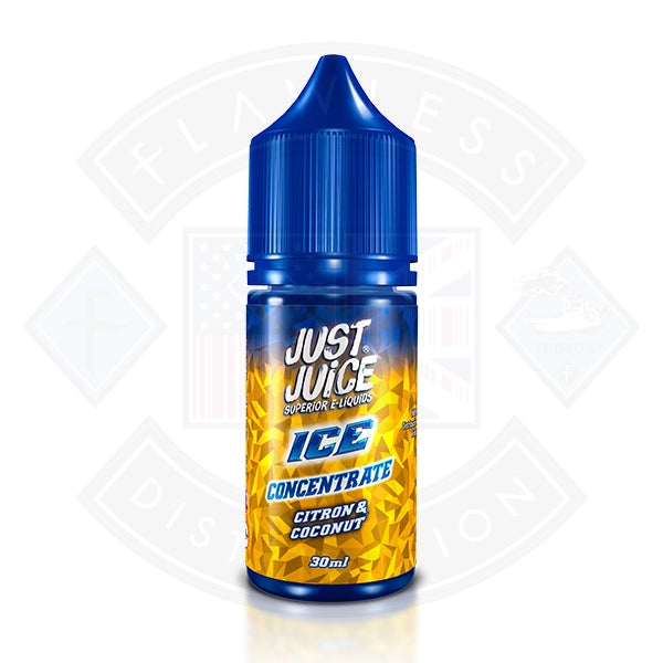 Just Juice ICE - Citron & Coconut 30ml Concentrate — Flawless UK