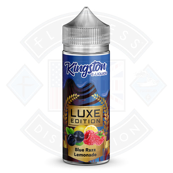 Kingston Luxe Edition - Blue Razz lemonade 0mg 100ml 70/30 Shortfill