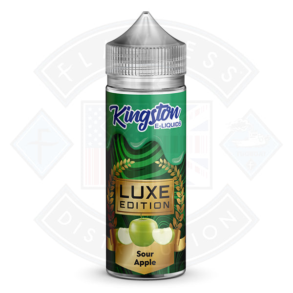 Kingston Luxe Edition - Sour Apple 0mg 100ml 70/30 Shortfill