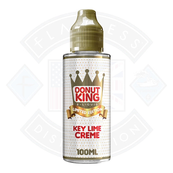 Donut King Limited Edition - Key Lime Creme 0mg 100ml Shortfill