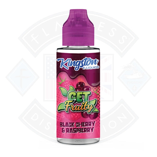 Kingston Get Fruity - Black Cherry Raspberry 70/30 0mg 100ml Shortfill