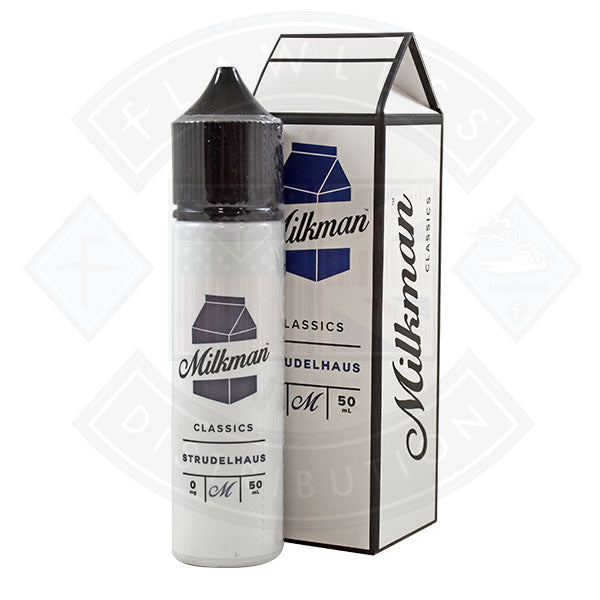 The Milkman Classics Strudelhaus 50ml 0mg shortfill e-liquid
