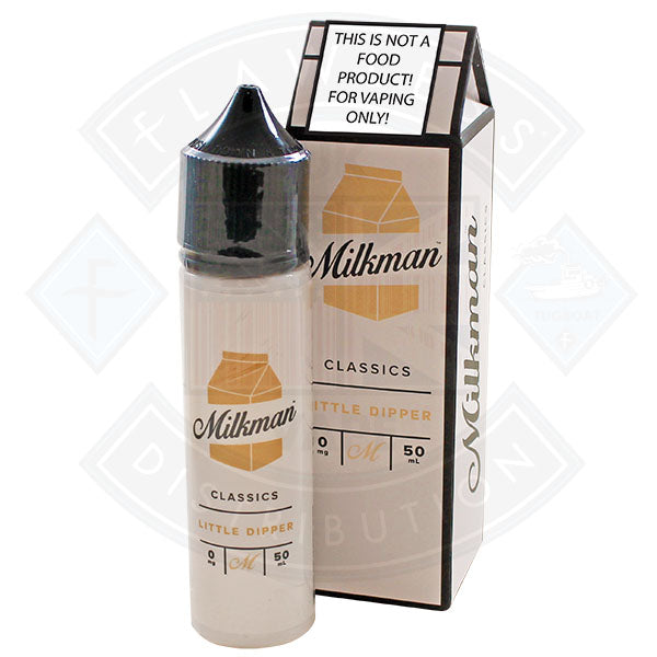 The Milkman Classics Little Dipper 50ml 0mg shortfill e-liquid