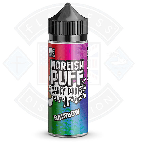 Moreish Puff Candy Drops Rainbow 0mg 100ml Shortfill E-liquid