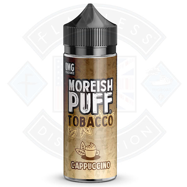 Moreish Puff Tobacco Cappuccino 0mg 100ml Shortfill E-liquid