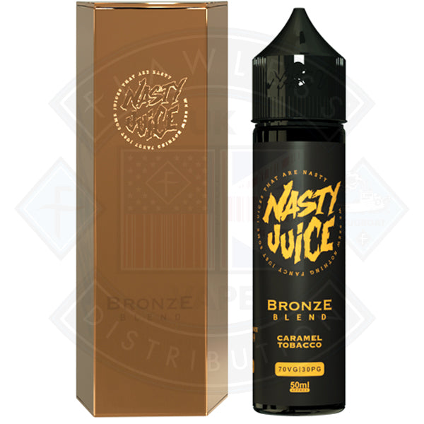 Nasty Juice Tobacco Series - Bronze Blend 0mg 50ml Shortfill