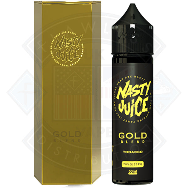 Nasty Juice Tobacco Series - Gold Blend 0mg 50ml Shortfill