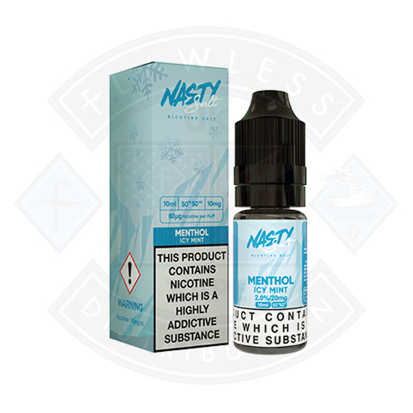 Nasty Juice Nasty Salt Menthol Icy Mint 10ml e-liquid