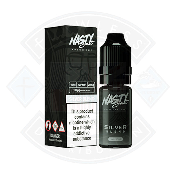 Nasty Juice Nasty Salt Silver Blend 10ml e-liquid