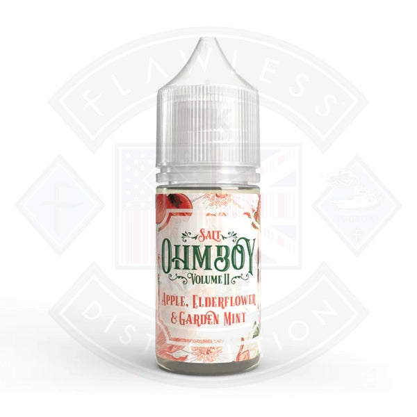 Ohm Boy - Volume II - Apple, Elderflower & Garden Mint 10ml Salt