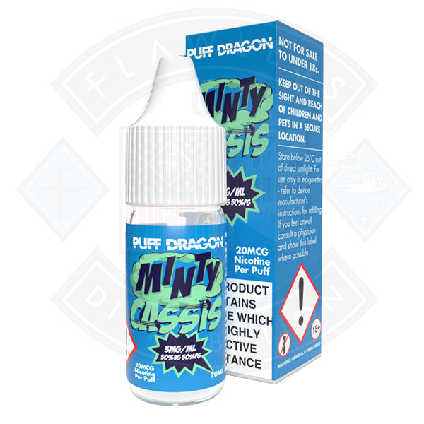 Minty Cassis by Puff Dragon TPD Compliant - 10ml